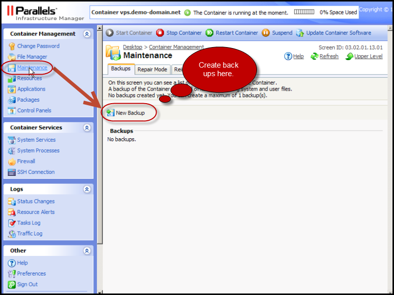 Maintenancetasks