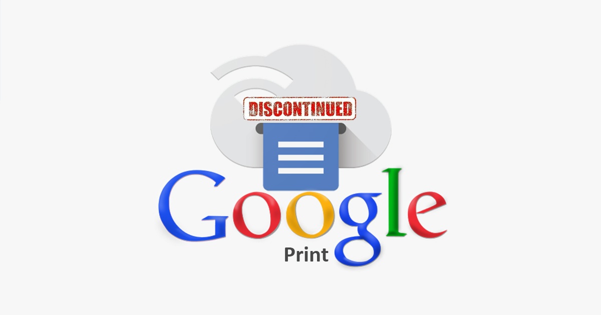 Google Cloud Print Discontinued – What’s the Alternative?