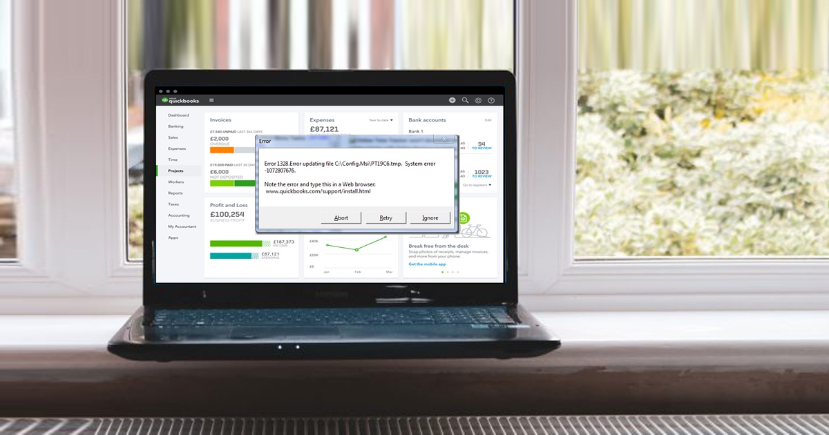 QuickBooks Error 1328 – Causes, Symptoms, Solutions