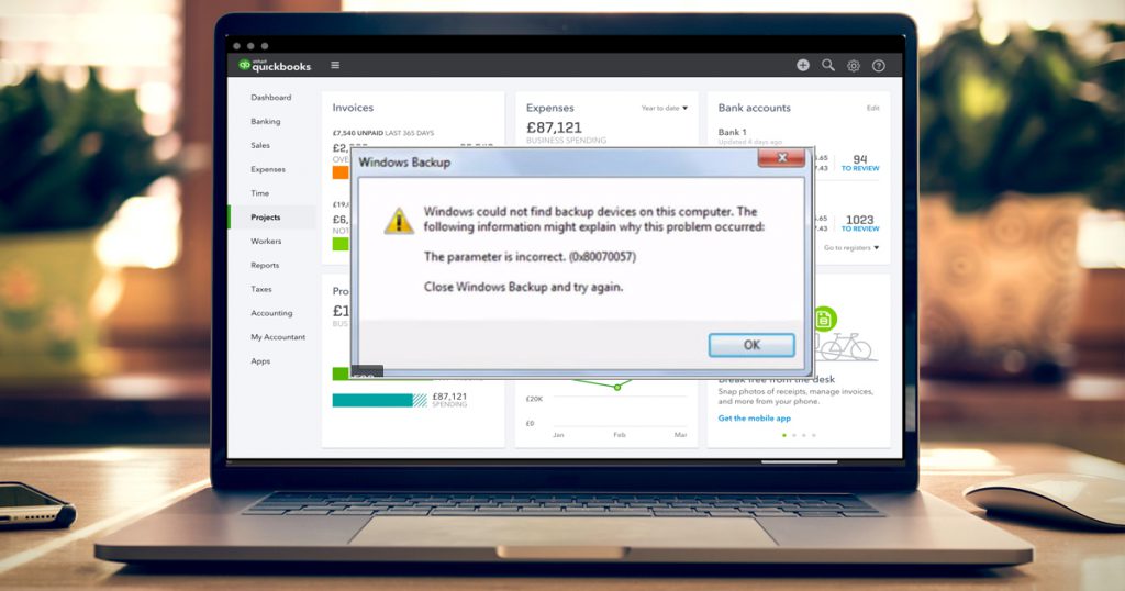 How to fix quickbooks error code 80070057 apps4rent