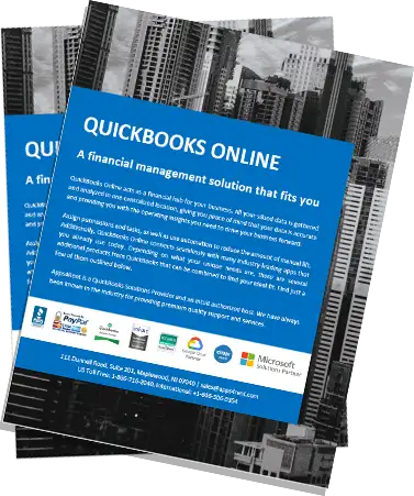 QuickBooks Online Borchure