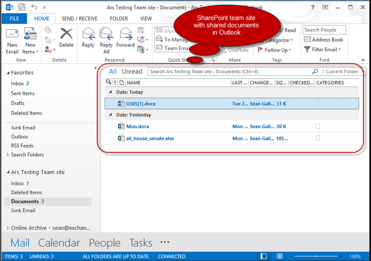 SharePoint integration